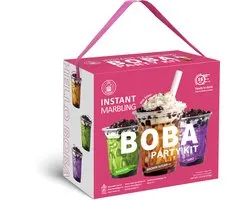 Bubble Tea Starters Kit - Maak nu uw eigen Bubble Tea - 6 bereidingen verschillende smaken! De Thee Sensatie van 2025 en het perfecte cadeau! Bekijk de Video