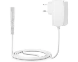 12 V netsnoer voor Braun Series 3 5 7 9 epilator Silk-épil epilator voor Braun Silk-épil 3-170, Silk-Expert Pro 5, Silk-épil 9-890, wit