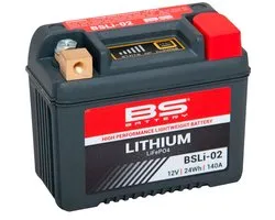Batterie Lithium BS Battery pour Auto BSLi-02 / LIB5L / HJB5L-FP / YB5L-B / 12V 24Wh Neuf