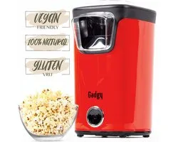 Gadgy Popcorn Machine - Hetelucht Popcornmaker - 1100 watt - met Maatschep - Popcornmakers kinderfeestje