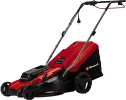 Tondeuse à gazon électrique Einhell GC-EM 1800/43 - 1800 W - Largeur de coupe : 43 cm - Bac de récupération 50 L - Surface de pelouse recommandée : jusqu'à 800 m² - Hauteur de coupe : 20-65 mm