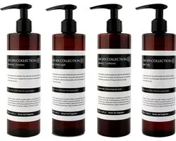 The Spa Collection Green Tea - Shampoo + Conditioner + Handzeep + Body Lotion - 400 ml pompfles - Set van 4 Stuks