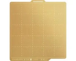 Plateau d'impression PEI 257x257 mm pour imprimantes 3D Bambu Lab (A1, X1, X1C, P1P, P1S)