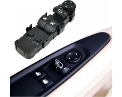 Lifter Schakelaar Power Venster Hoofdschakelaar 9651464277 6554.HE Compatibel met Citroen C4 2004 2005 2006 2007 2008 2009 2010 Duurzaam
