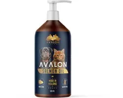 Avalon Petfood - Pure Schotse Zalmolie - Hond & Kat - 500ml