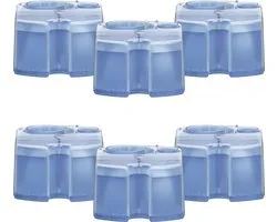 Braun 3in1 ShaverCare - Recharges 3-en-1 - Pour Stations SmartCare - Nettoyage Hygiénique - Pack de 6