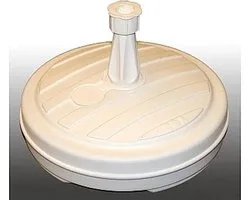 Eda Parasolvoet - Ø 42cm - Kunststof - Wit