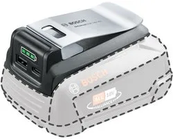 Adaptateur Powerbank Bosch UniversalUSB 18V-45 pour batteries Power For All