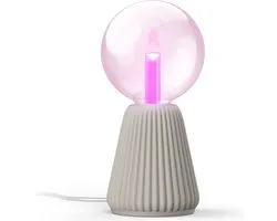 Philips Hue Lightguide 3D-geprinte Tafellamp (Zandkleur) - E27 - Wit en Gekleurd Licht - Incl. 1 Hue Lightguide G125 Lamp - Hue White and Color Ambiance