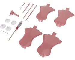 JHUBERS- Breimachine Accessoires Volledige Set - Geschikt voor Sentro 22/40/48 - Handbreien - Haaknaald - Wolnaalden - Gemakkelijk te gebruiken