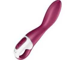 Satisfyer, Bluetooth G-spot vibrator, Heated Thrill, 20,5 cm, met app, met warmtefunctie, gemaakt van siliconen