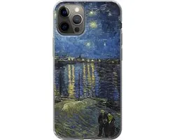 Coque iPhone 13 Pro - Nuit étoilée sur Orsay Paris - Vincent Van Gogh - Coque de téléphone en Siliconen