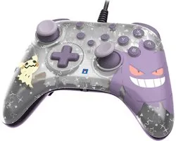HORI - HORIPAD Turbo Wired Controller pour Nintendo Switch 2 – Gengar and Mimikyu - Officiellement sous licence Nintendo et The Pokémon Company International