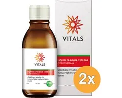 2x Vitals Liquid EPA/DHA 1200 mg (200 ml)