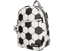 Zebra Trends Sem Voetbal Rugzak - Schooltas - Jongens Rugtas