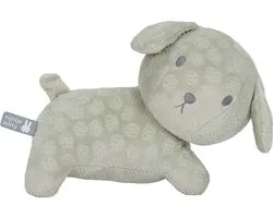 Snuffie knuffel 25cm green flower