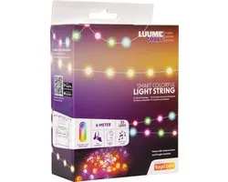 Led Lichtsnoer voor Binnen met App 6 Meter - 33 Lampjes - IP 44 - Bluetooth - RGB Kleuren - LED Light Strip - Led Verlichting - Luume