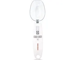 Soehnle Cooking Star lepelweegschaal - digitale keukenweegschaal - 0,1 nauwkeurig - tot 500 gram - wit