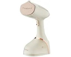Klausberg - Kledingstomer - Handstomer - Kleding Ontkreuker - Verticale Stomer - Stoomstrijkijzer - Voor Kleding en Textiel - 400 ml - 1500W - Beige