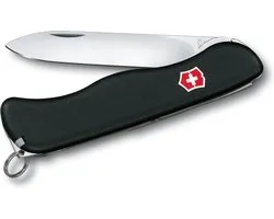 Victorinox Sentinel Black Zwitsers Zakmes - 4 Functies - Zwart