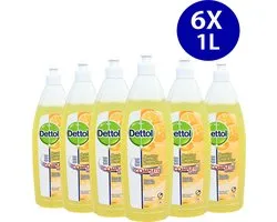 Dettol All Purpose Cleaner Complete Clean - hygiène parfaite - Parfum d'été - 6x 1 litre