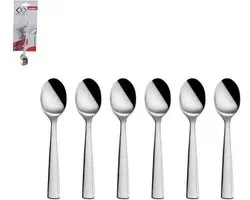 Cuillères à expresso Acier inoxydable 6 pièces - Expresso - Cuillère - Cuillère à café - Set