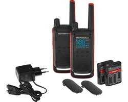 Motorola Talkabout T82 - Twin Pack - Zwart
