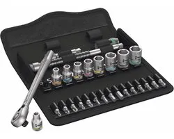 WERA Zyklop Metal-Ratelset 8100 SA Switch - Omschakelpal 1/4"