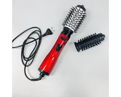 Elektrische Raoting Föhn Borstel One-Step Styler Volumizer Hete Lucht Stijltang Borstel Haardroger Borstel In Één design rood , hadtas , mee op reis , krullend haar, steil haar, haar droger , verschillende standen