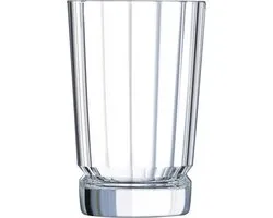 Cristal d'Arques Longdrinkglazen Macassar 360 ml - 6 Stuks