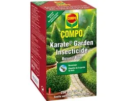 COMPO Karate Garden Buxus - insectifuge - concentré - pour le contrôle de la chenille du buis - action rapide - boîte 250 ml (250 m²)
