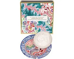 Fragonard Soaps & Shower Jasmin Perle De Thé Geparfumeerde Zeep met Zeephouder