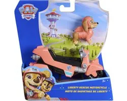 Spinmaster PAW Patrol - Liberty Reddingsmotor - Speelgoedauto met speelfiguur - Speelgoedvoertuigen