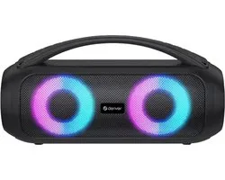 Denver Bluetooth Speaker Draadloos - Lichteffecten - Muziek box - AUX - TWS Pairing - BTG618