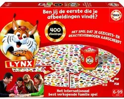Educa - Bordspel - Lynx - Zoek de afbeeldingen - reactievermogen - gezichtsvermogen - memorygame