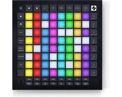 Novation Launchpad Pro MK3 - MIDI Grid Controller - 64 Velocity/Pressure Gevoelige RGB Pads - 32 Command Pads - Standalone 4-Track Sequencer - 5-Pins MIDI - USB-C - Ableton Live Integratie