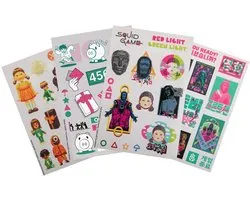 Cinereplicas Squid Game Sticker pack Patches & Stickers