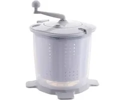 Manual Portable Mini Turbo Washing Machine Centrifugal Dryer, Hand Crank, Turbines, Car Wash, Non Electric Travel - ShopVlot