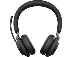 Jabra Evolve2 65 UC Stereo - Bluetooth Headset - on-ear - Bluetooth - wireless - USB-C - noise isolating