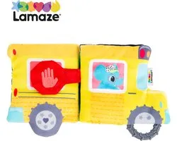 Lamaze Accordeon Bus Babyboekje - Educatief Babyspeelgoed - Spelen en Ontdekken
