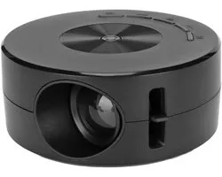 Golden crown - Draagbare Mini-LED-projector - Kleine LED-videoprojector - Full HD - Compact formaat - Geschikt voor thuisbioscoop en kantoor - Ideaal vo...