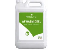 Probilife - 5 liter - Dish Soap- Super geconcentreerd probiotisch afwasmiddel - minder risico op voedselpathogenen en zacht voor de handen
