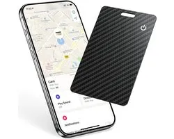 Wallet Tracker Card Oplaadbare, Dunne Portefeuille-tracking Kaart
