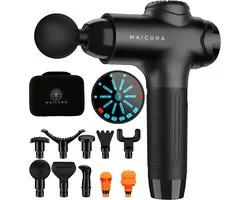Maicura PRO SE massage gun, 10 massagekoppen