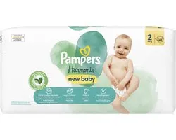 Pampers New Baby Harmonie 48 Luiers Maat 2 (4-8 kg)