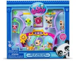 Littlest Pet Shop - Pets Got Talent Speelset - Speelset met 2 Dieren, Decor & Accessoires - Schattige Dieren Speelgoed Set - Dieren Minifiguren - Kinderspeelgoed 4+ Jaar - BF00558