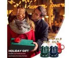 Coffee Mugs Set Ceramic Coffee Cups, Cute Cups, Coffee Mugs, Tea Cups, Best Gift for Parents, Friends and Christmas