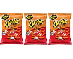 Multipak Cheetos Chips Crunchy Kaas 3x 99 Gram