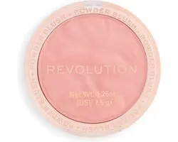 Makeup Revolution - Reloaded Powder Blush - Long Lasting Powder Blush 7.5G Peaches & Cream