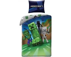 Housse de couette Minecraft Mobs 140x200cm